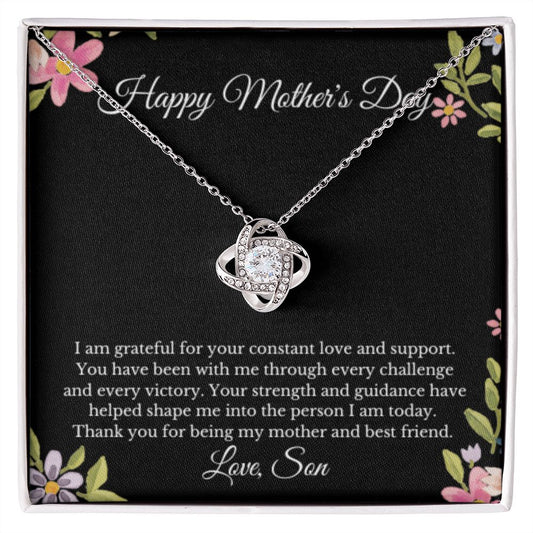 Heart, Groom To Mother Gift, Son To Mother On Wedding Day Necklace, Mother Of The Groom Gift From Son, Mom Wedding Gift, Mother's Day