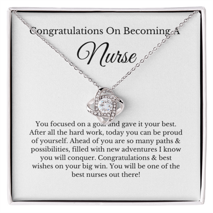 Love Knot Nurse Graduation Gift, Graduation Gift For Nurse