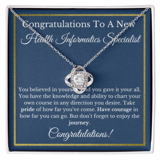 Health Informatics Specialist Graduation Gift, Graduation, Jewelry.