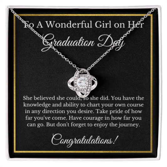 Graduation Gift Necklace, Gold Diamond, Graduation Gifts for Her, High School Graduation Gifts for Her, College Graduation, Class of 2023