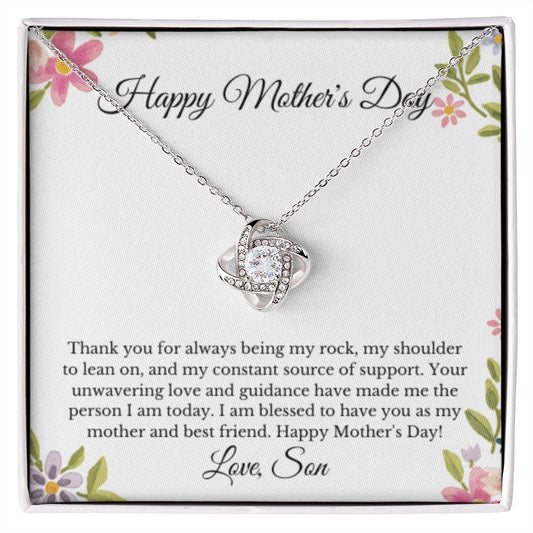 Heart, Groom To Mother Gift, Son To Mother On Wedding Day Necklace, Mother Of The Groom Gift From Son, Mom Wedding Gift, Mother's Day