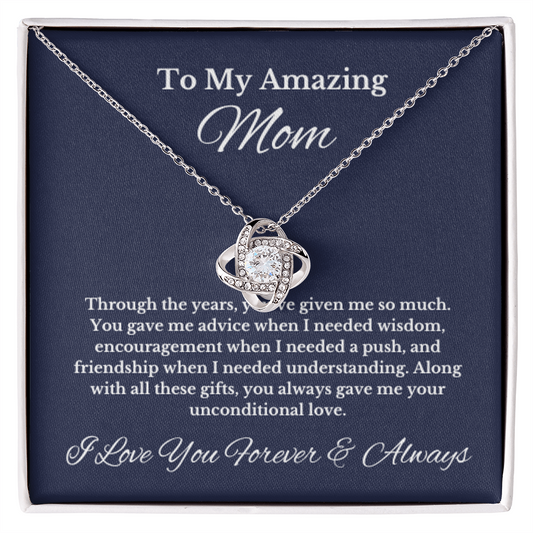 To My Amazing Mom Gift for Mother From Daughter Mom Gift