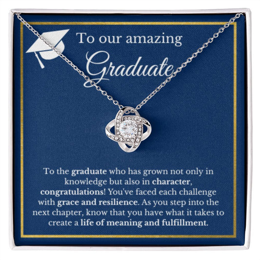 Graduation Gift Necklace, Gold Diamond, Graduation Gifts for Her, High School Graduation Gifts for Him/Her, College Graduation, Class of 2023