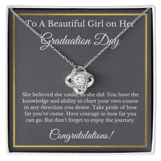 Graduation Gift Necklace, Gold Diamond, Graduation Gifts for Her, High School Graduation Gifts for Her, College Graduation, Class of 2023