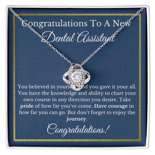 Dental Assistant Graduation Gift, Jewelry Gift, Healthcare Necklace