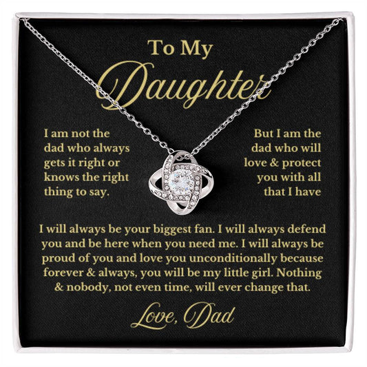 To My Daughter Necklace Gift From Dad, Jewelry