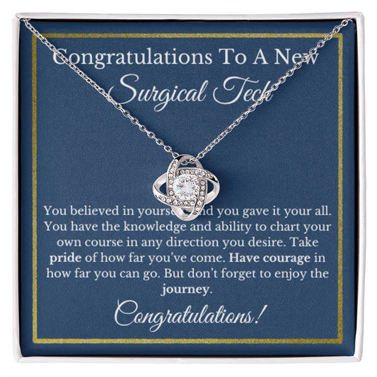 Surgical Tech Graduation Gift, Surgery Unit Jewelry, Healthcare Necklace
