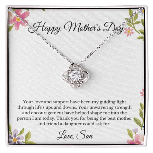 Heart, Groom To Mother Gift, Son To Mother On Wedding Day Necklace, Mother Of The Groom Gift From Son, Mom Wedding Gift, Mother's Day