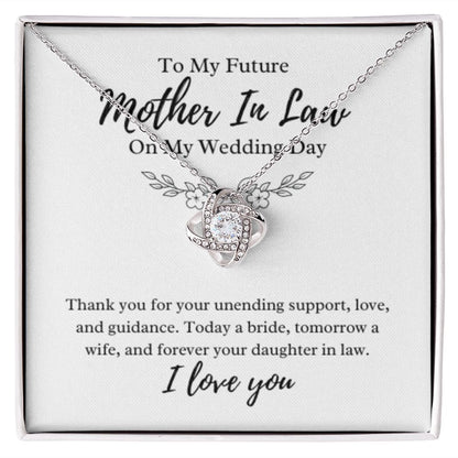 Mother In Law Necklace, Mother In Law Gifts, Gifts For Mother In Law, Mother In Law Christmas Gifts, Wedding Gift