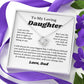 To My Daughter Necklace Gift From Dad, Jewelry