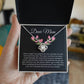 To My Mom Necklace, For Mom From Daughter Son, Mother's Day Gift