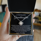 To My Beautiful Granddaughter Necklace From  Grandpa