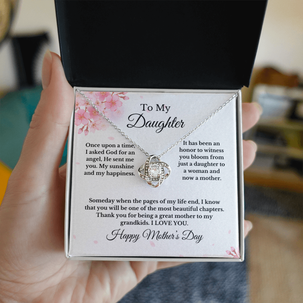 To Daughter From Mom Mother's Day Gift- Great Mother Necklace