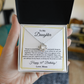 Daughter's 40th Birthday Necklace Gift With Message Card Love Mom