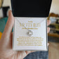 Mother of The Bride Gift, to Mom on My Wedding Day, Necklace from Daughter.
