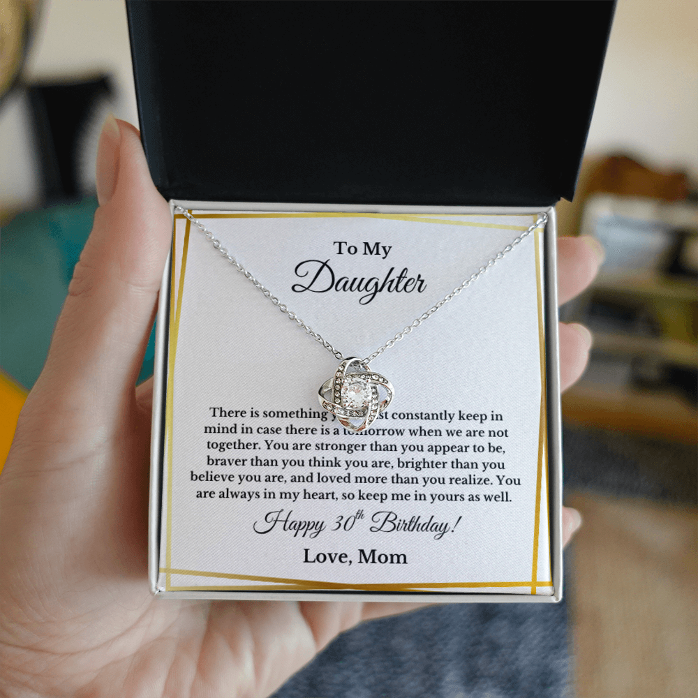 Daughter 30th Birthday Necklace