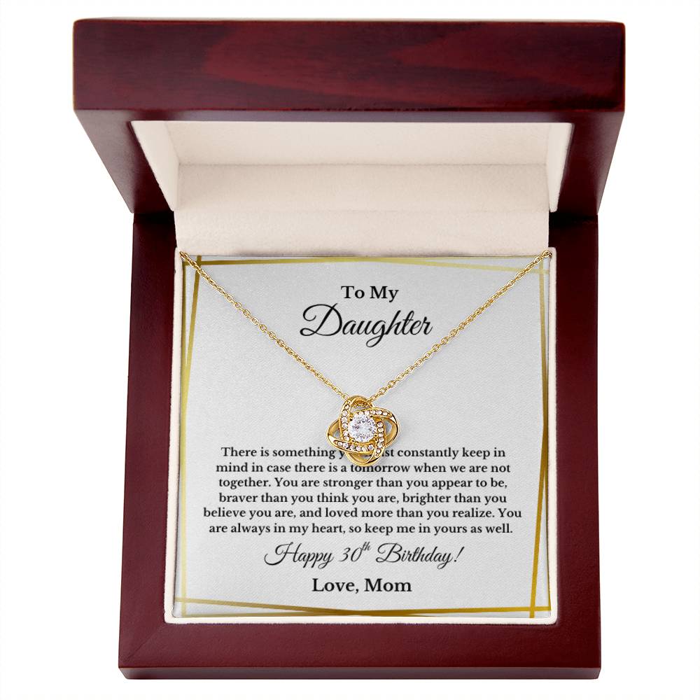 Daughter 30th Birthday Necklace