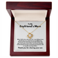 To Boyfriend's Mom Gift Forever Grateful Knot Necklace