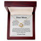 Dear Mom From Son Love Knot Gift Necklace