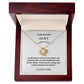 Love Knot To My Aunt Jewelry, Aunt Necklace Gift, Cousin Gift, Family Jewelry, Message Card Gift, For Aunt, Aunt Birthday