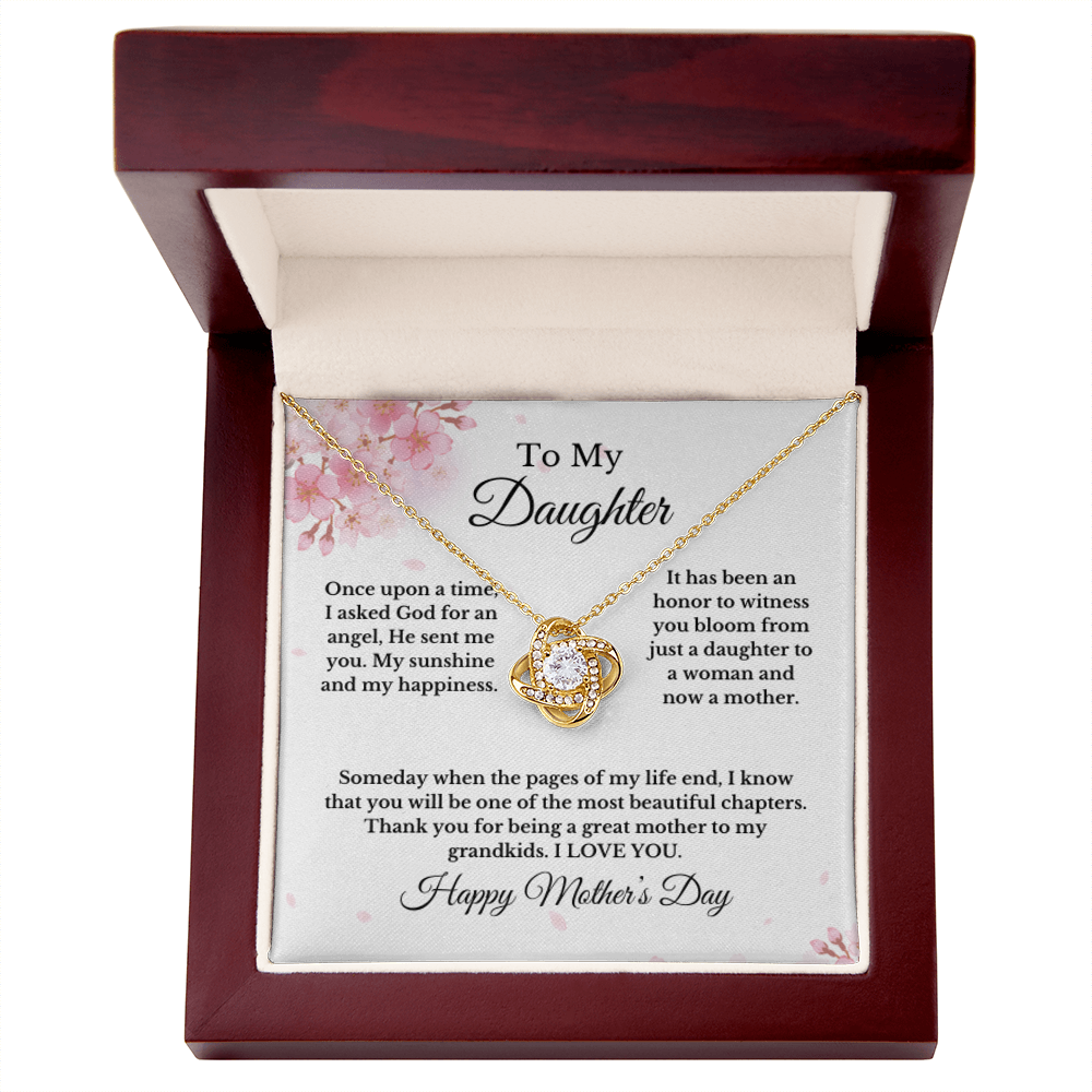 To Daughter From Mom Mother's Day Gift- Great Mother Necklace