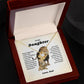[Almost Sold Out] Daughter - Proud Lion - From Dad Love Knot Necklace