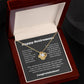 Happy Retirement Necklace Gift for Coworker, Family, Friend Jewelry, Congratulations
