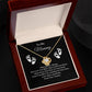 Baby Bump Necklace for Mum, Silver Pendant with Message Card, Gift for Mummy