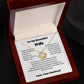 To My Wife Necklace from Husband – Romantic Wife Gift, Birthday Anniversary Valentine's Day Jewelry for Her