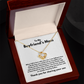 To Boyfriend's Mom Gift Forever Grateful Knot Necklace