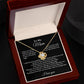 To My Mom Love Necklace Gift For Mothers Day, Valentines, Christmas, Her Birthday
