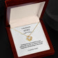 Love Knot To My Aunt Jewelry, Aunt Necklace Gift, Cousin Gift, Family Jewelry, Message Card Gift, For Aunt, Aunt Birthday