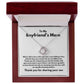 To Boyfriend's Mom Gift Forever Grateful Knot Necklace