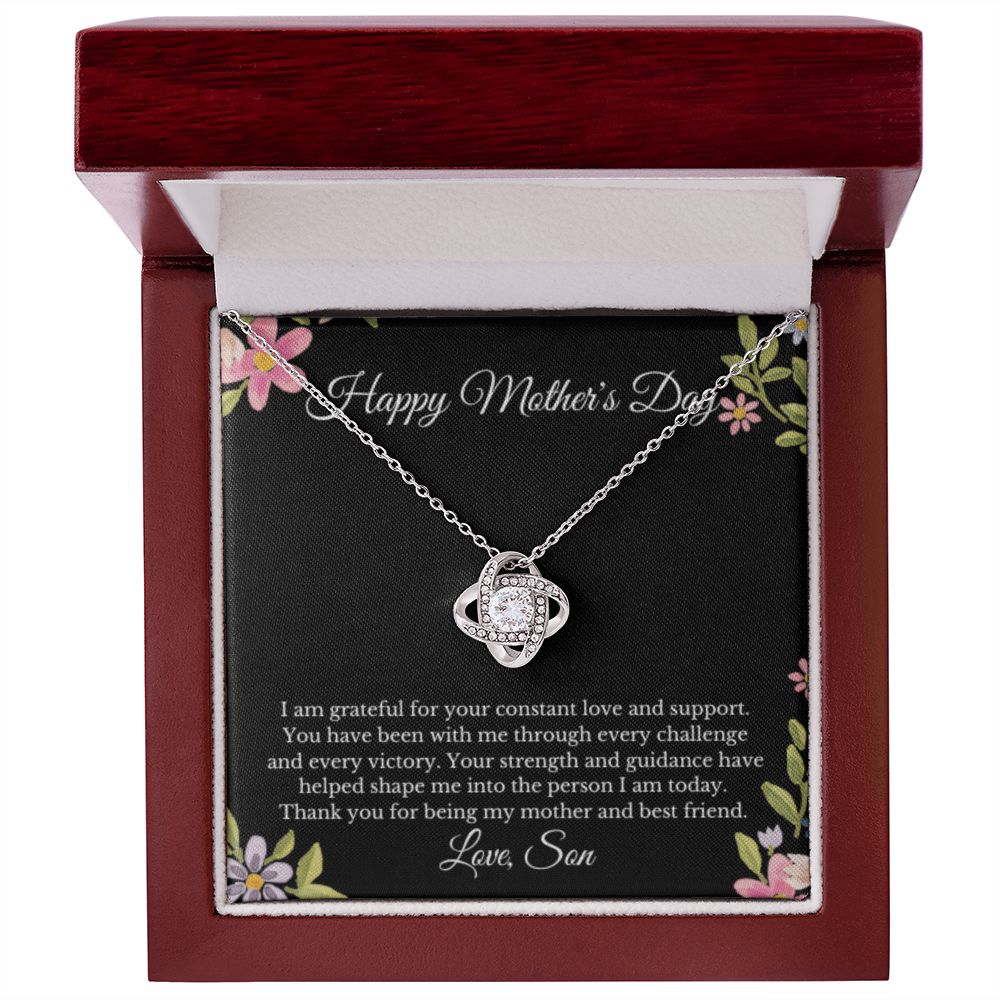 Heart, Groom To Mother Gift, Son To Mother On Wedding Day Necklace, Mother Of The Groom Gift From Son, Mom Wedding Gift, Mother's Day