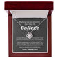 First Day Of University , For Daughter, Son, Back To School Gift Necklace Jewelry, College