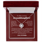 To Granddaughter from Grandpa, To Our Granddaughter From Grandpa, Birthday Gifts, Grandchild Necklace, Jewelry From Granddad