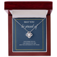 May You Be Proud Necklace, Coworker Birthday Gift, Employee Gifts, Thank You Notebook, Leader Appreciation Jewelry
