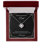 Father's Day Necklace, Christmas Birthday Dad Necklace Gift