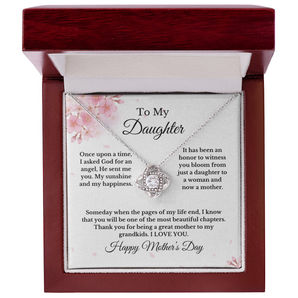 To Daughter From Mom Mother's Day Gift- Great Mother Necklace