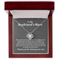 To Boyfriend's Mom Gift Forever Grateful Knot Necklace