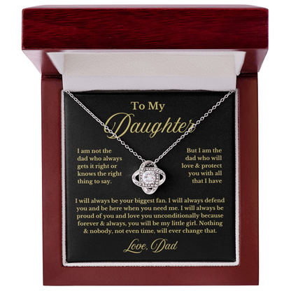 To My Beautiful Daughter Necklace Gift From Dad, Jewelry