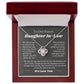 Future Daughter In Law Gift, Love Knot Necklace, Daughter In Law Into Family, Wedding Gift