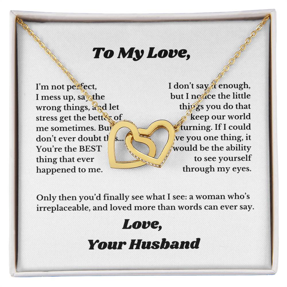 Gifts for Love, Necklace for Wife From Husband, Anniversary Jewelry, Christmas Birthday for Her, To My Soulmate Gift, Wifey