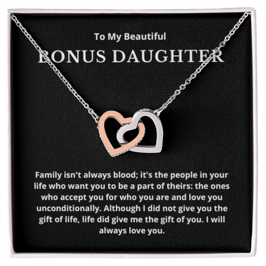 BONUS DAUGHTER gift for step daughter wedding