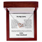 Gifts for Love, Necklace for Wife From Husband, Anniversary Jewelry, Christmas Birthday for Her, To My Soulmate Gift, Wifey