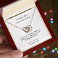 1 year Anniversary Gift for Girlfriend, 1st Anniversary Necklace, First anniversary gift for her, First Wedding