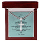 Cross Jewelry For Father to be, Future Father, Future Dad from Baby Necklace, Father's Day
