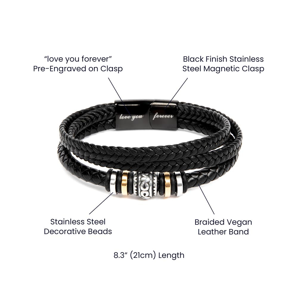 Bracelet for Son In Law, Gift for Son In Law, Son In Law Wedding Gift Idea, Son In Law Birthday