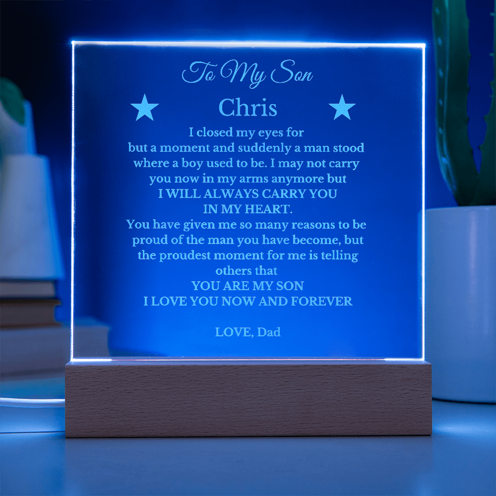 Custom Acrylic Plaque