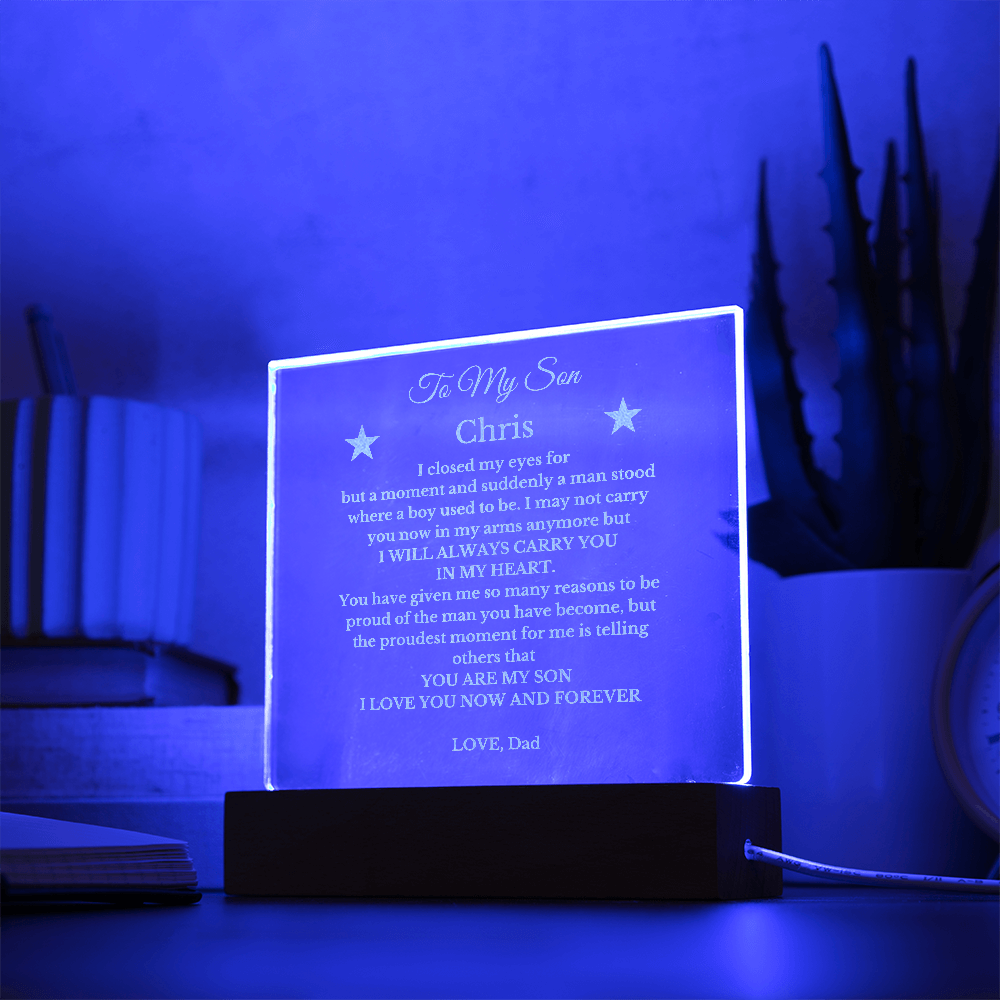 Custom Acrylic Plaque